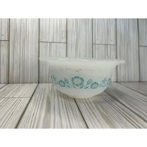 Vintage Jeannette Glass Maid of Honor Bake and Serve Tab Cinderella Bowl - 14 Oz